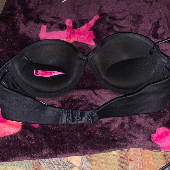 Black strapless bra - Picture 3 of 5